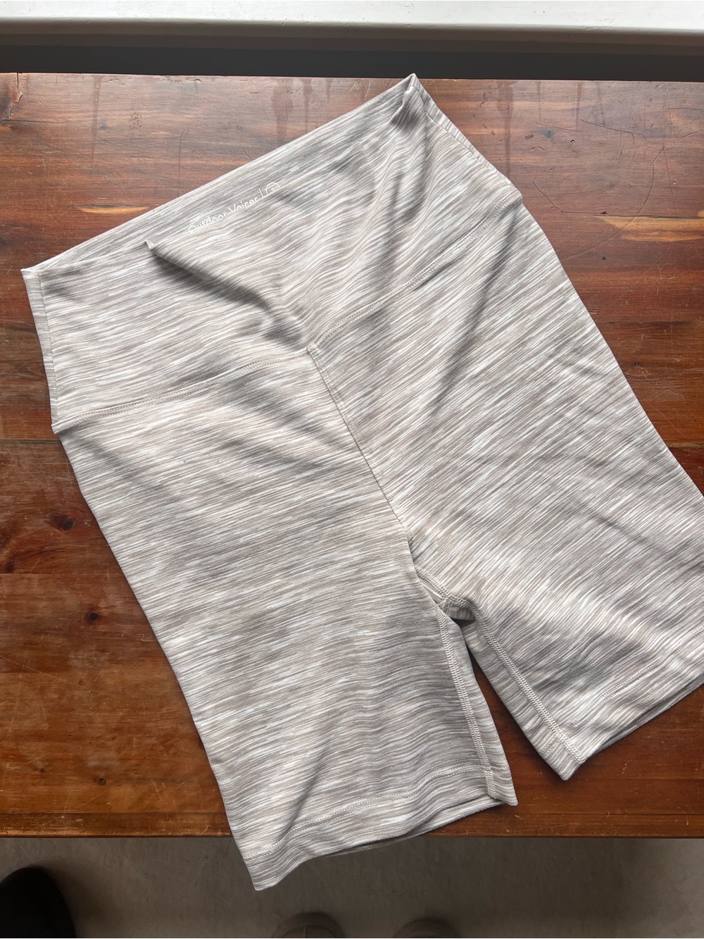 Outdoor voices- Heathered Gray Active Biker Shorts